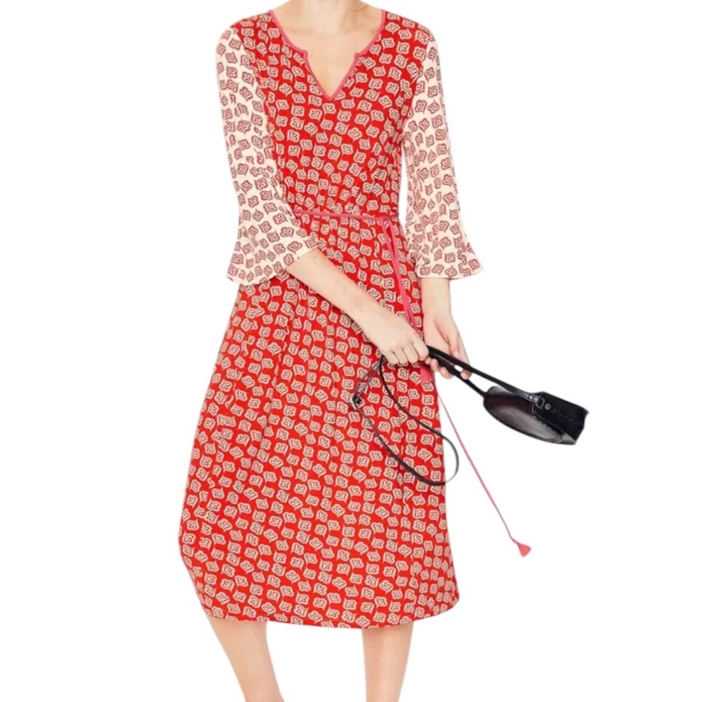 Boden Bella Jersey Midi Dress - Picture 3 of 7